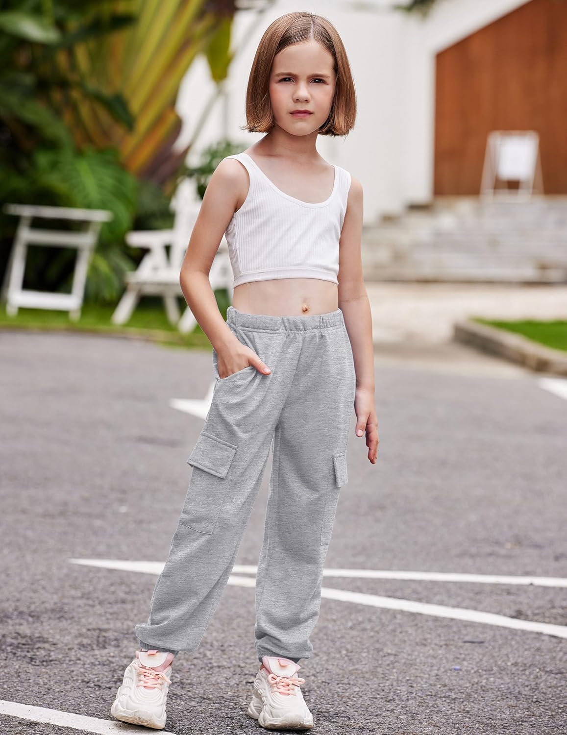Arshiner Girls Joggers - Soft Breathable Perfect Fit