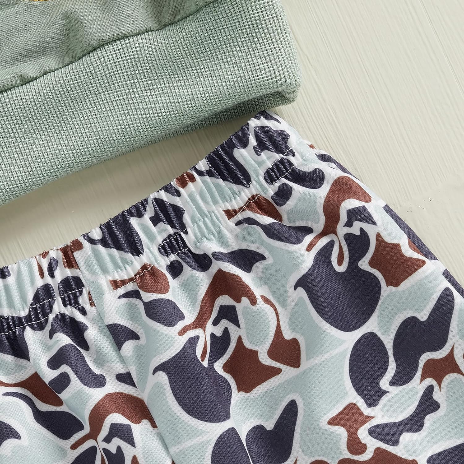 Toddler Camouflage Duck Sweatshirt and Pants Set