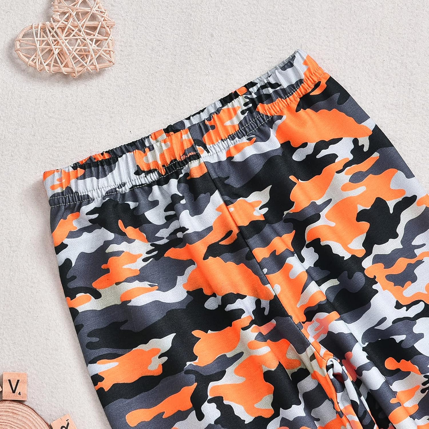 Stylish Toddler Camouflage Sweatsuit Set