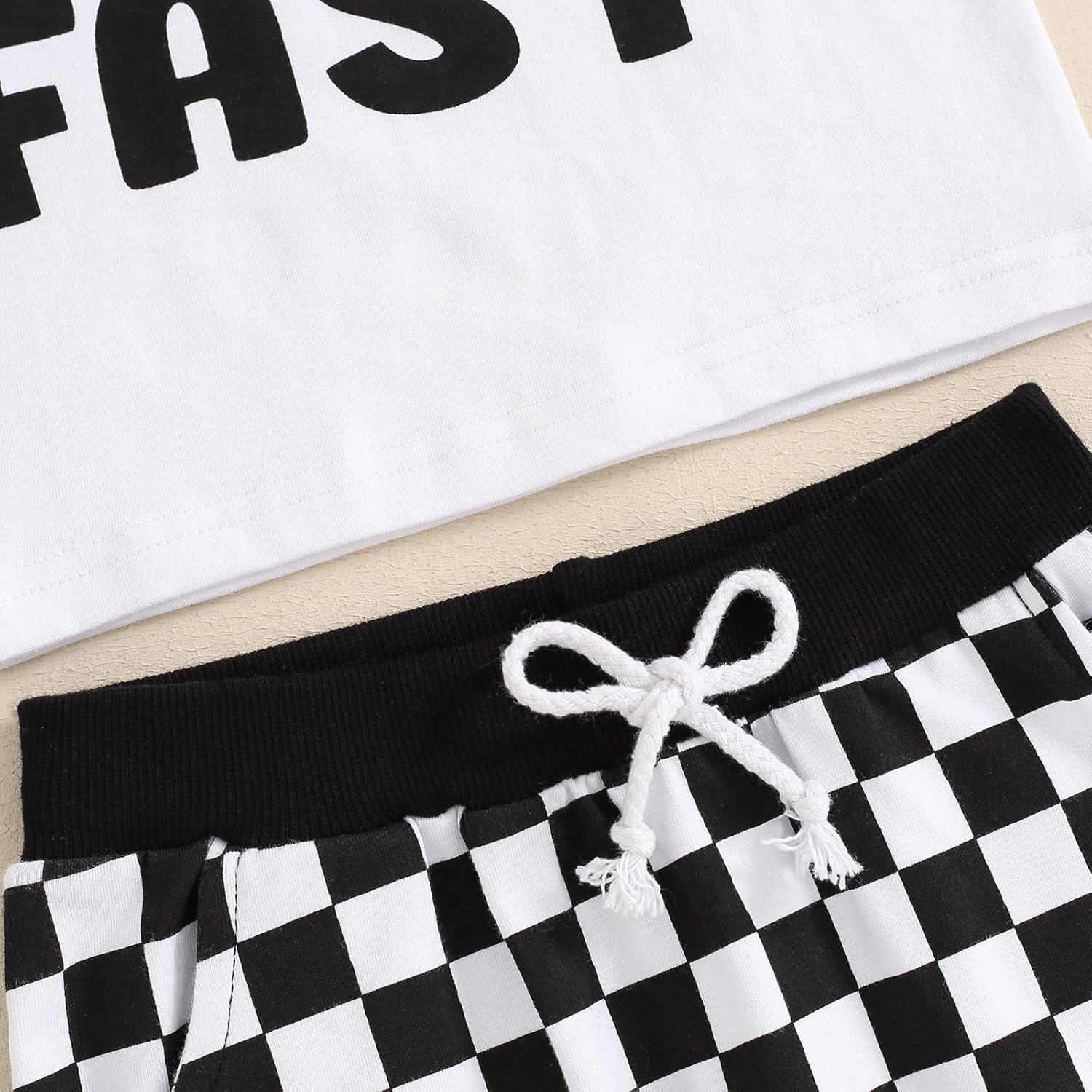 Durable Race Car Outfit for Baby Boys