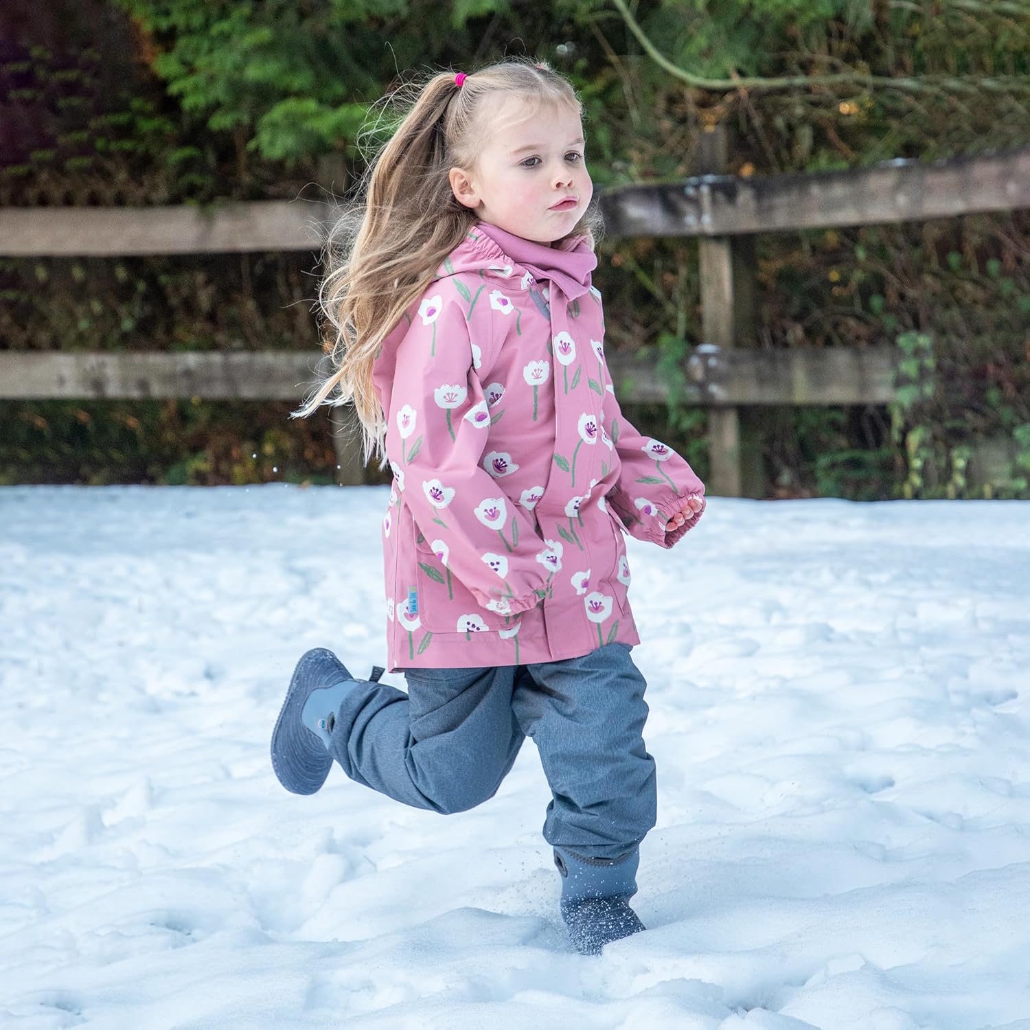 JAN JUL Waterproof Study Rain Pants Kids Clemence with Fleece Liner