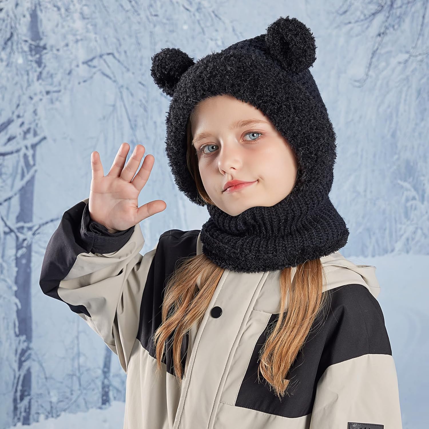 Baby Winter Bear Knitted Hat