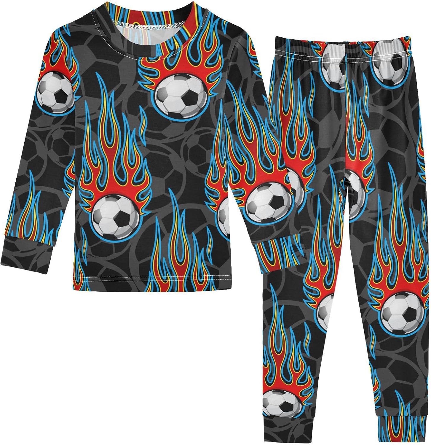 Cute Pajama Set for Kids - Soft Cotton Pjs with Long Sleeves