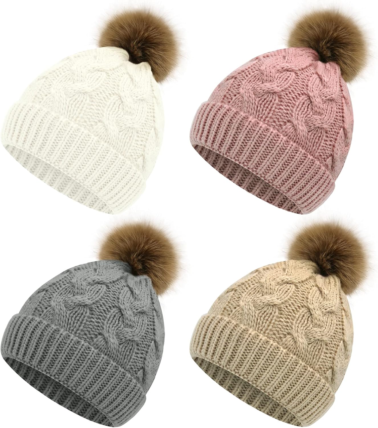 Olreco Toddler Winter Hats Soft Warm