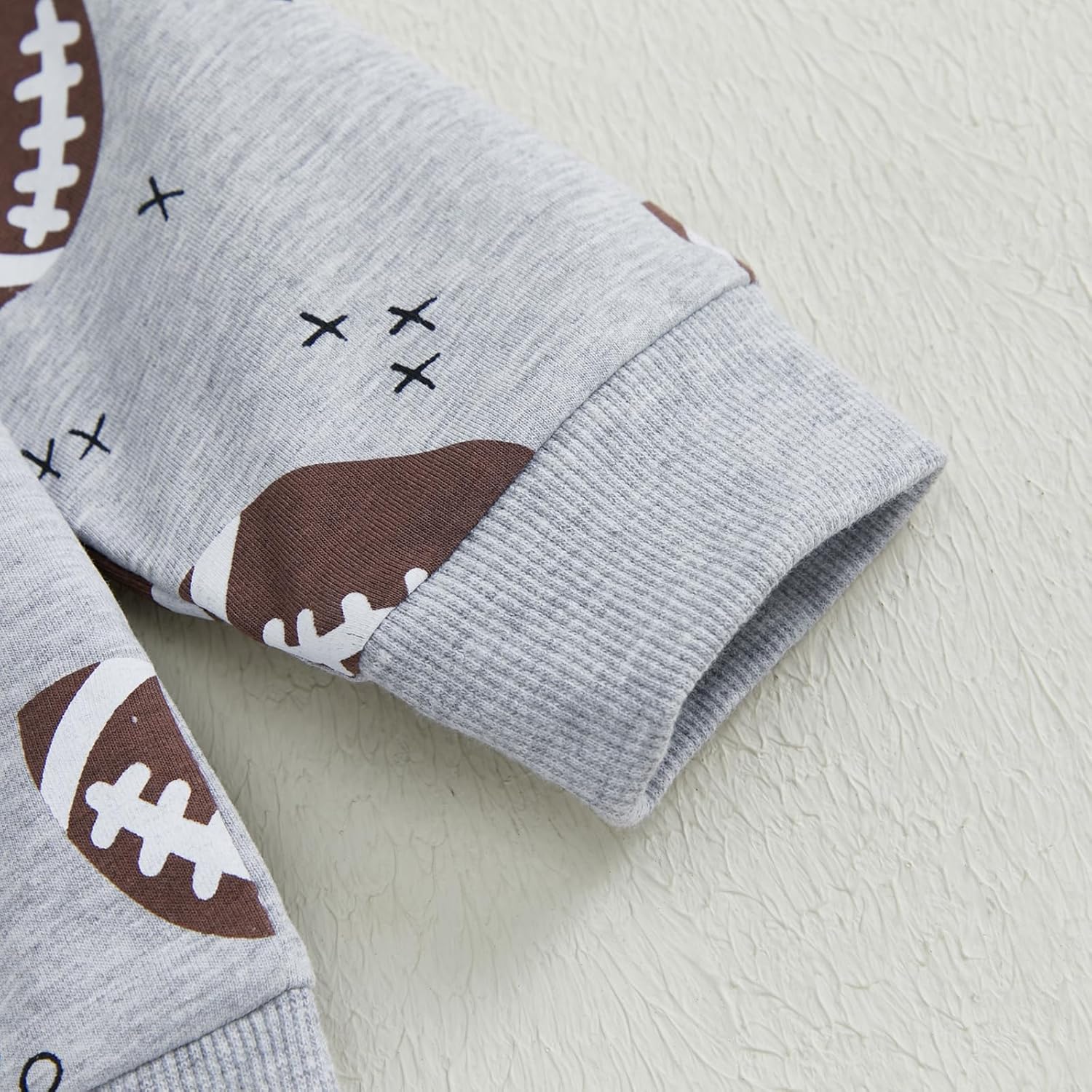 Baby Boys Football Print Set