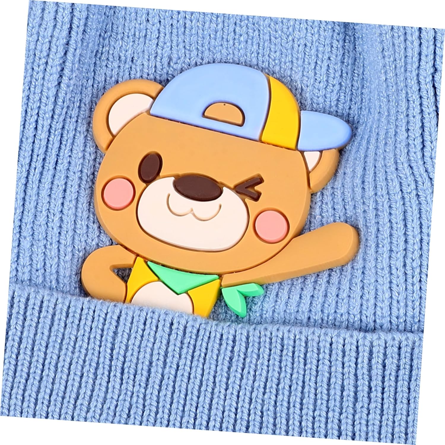 SHOWERORO Unisex Knitted Baby Beanie Hat - Soft and Warm