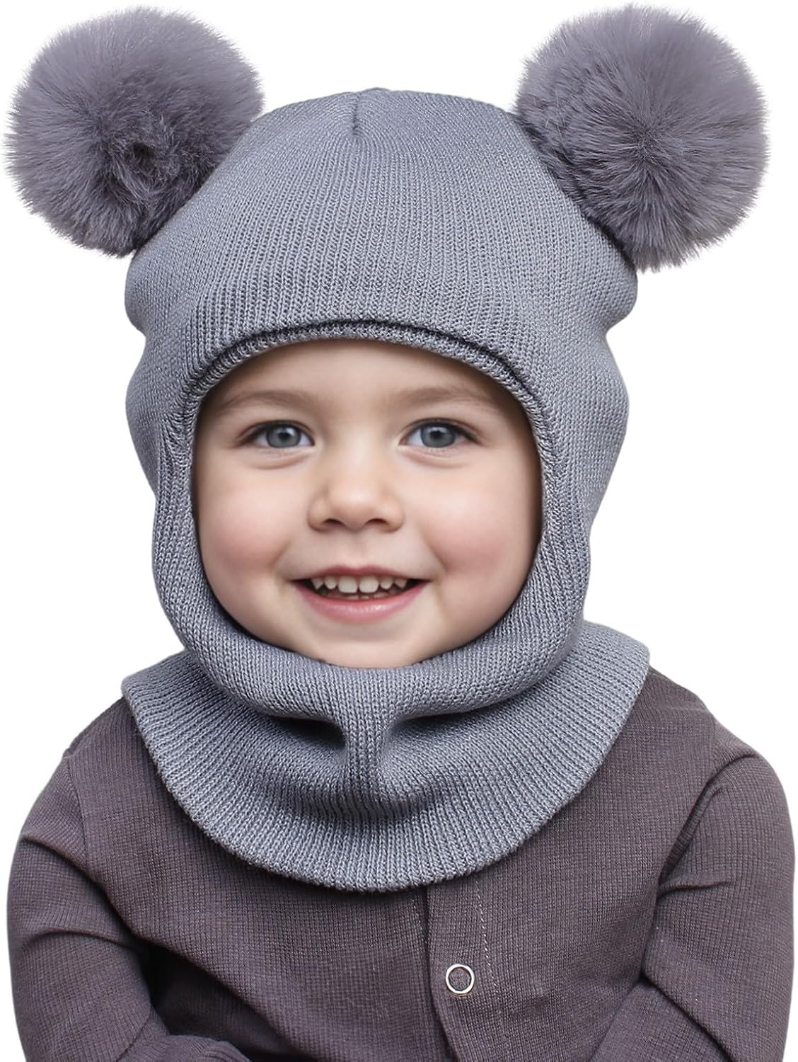 Baby Winter Knit Hat Scarf Set for Toddler