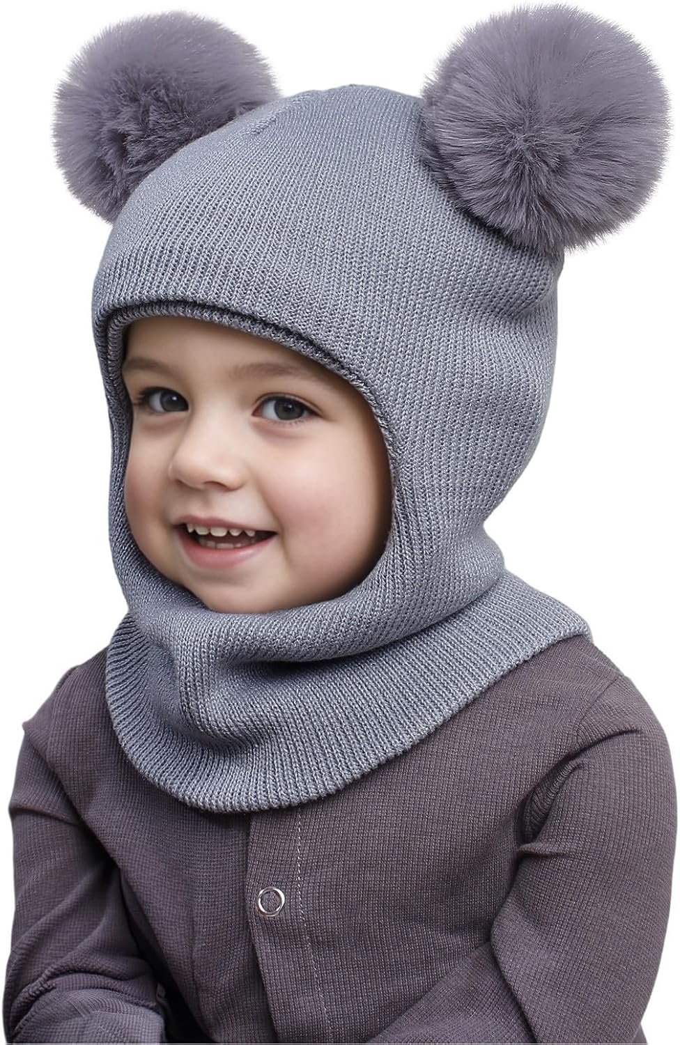 Baby Winter Knit Hat Scarf Set for Toddler