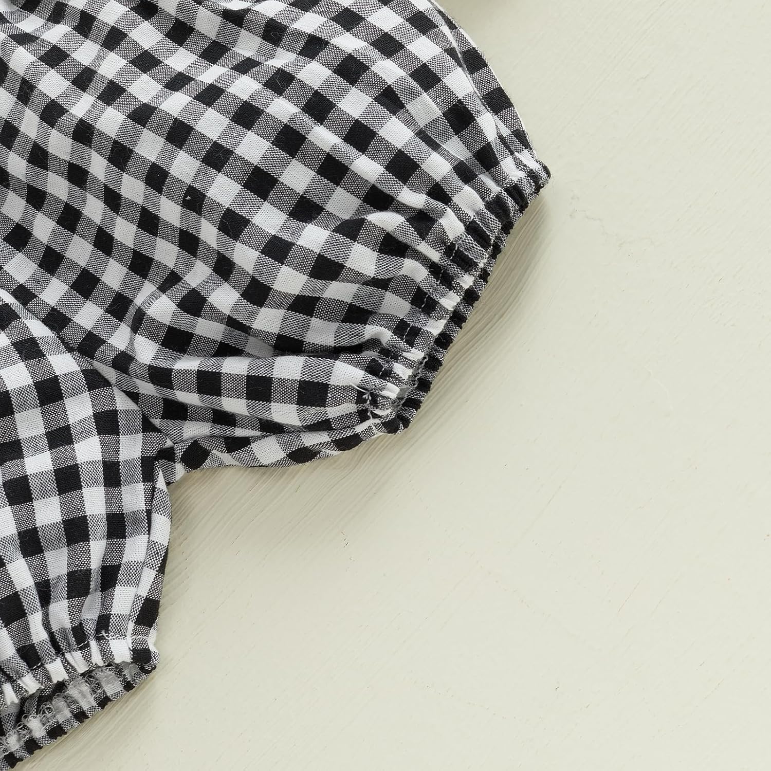 Emmababy Baby Girls Plaid Ruffle Shorts Diaper Covers and Briefs