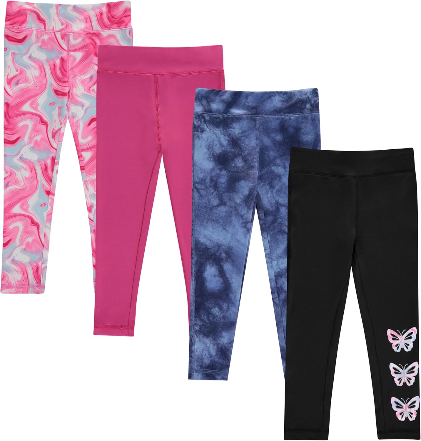 BTween Girls 4-Pack Legging Set Fashionable Functional