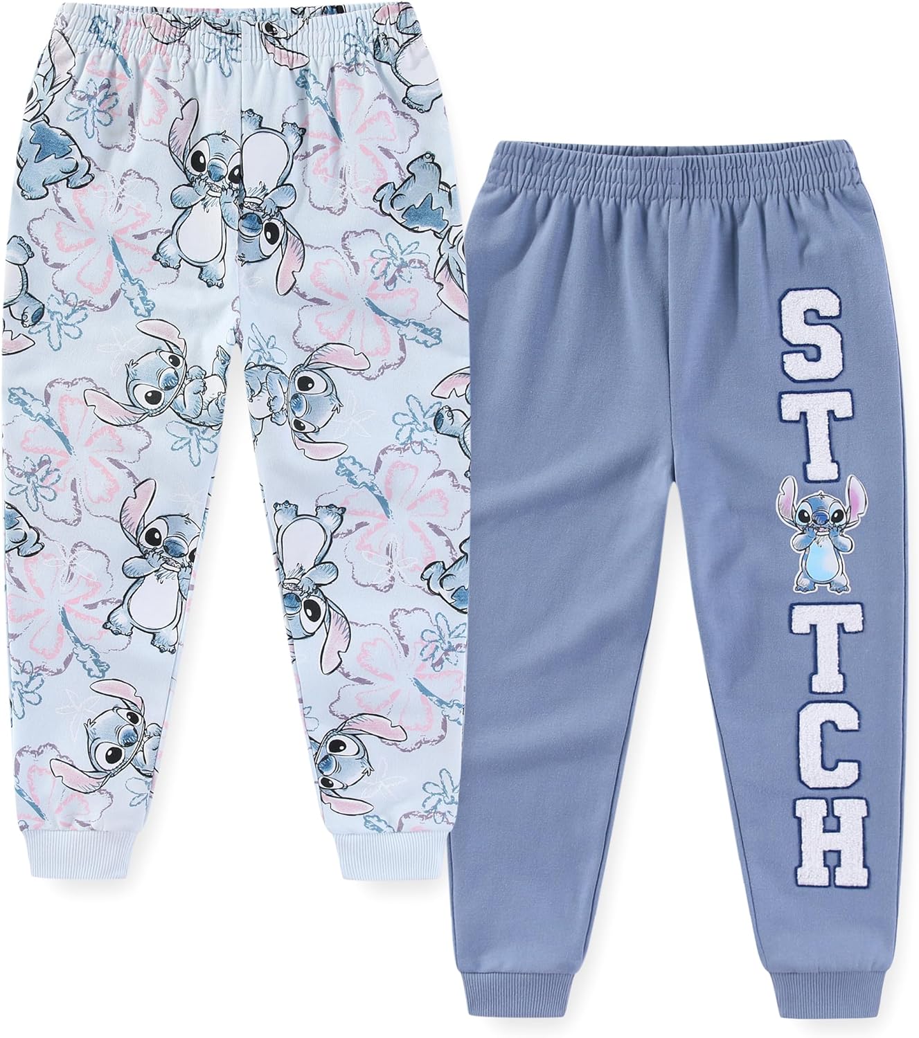 Minnie Mouse Stitch 2-Piece Cozy Fleece Pants for Girls