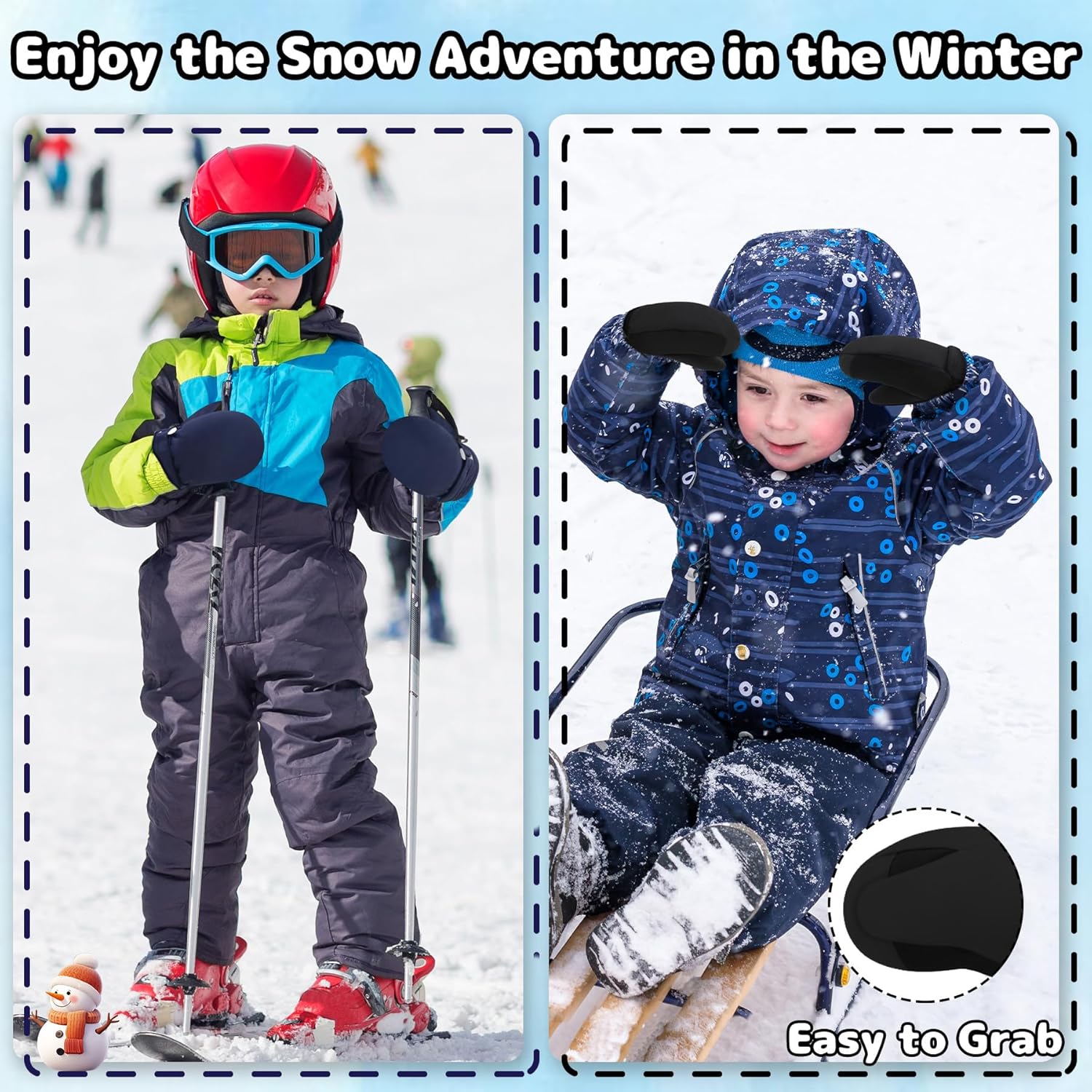 Olreco Toddler Winter Gloves