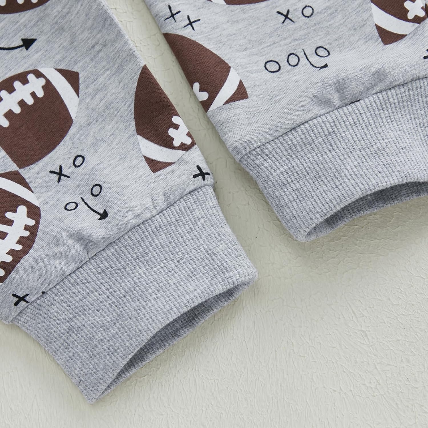 Baby Boys Football Print Set