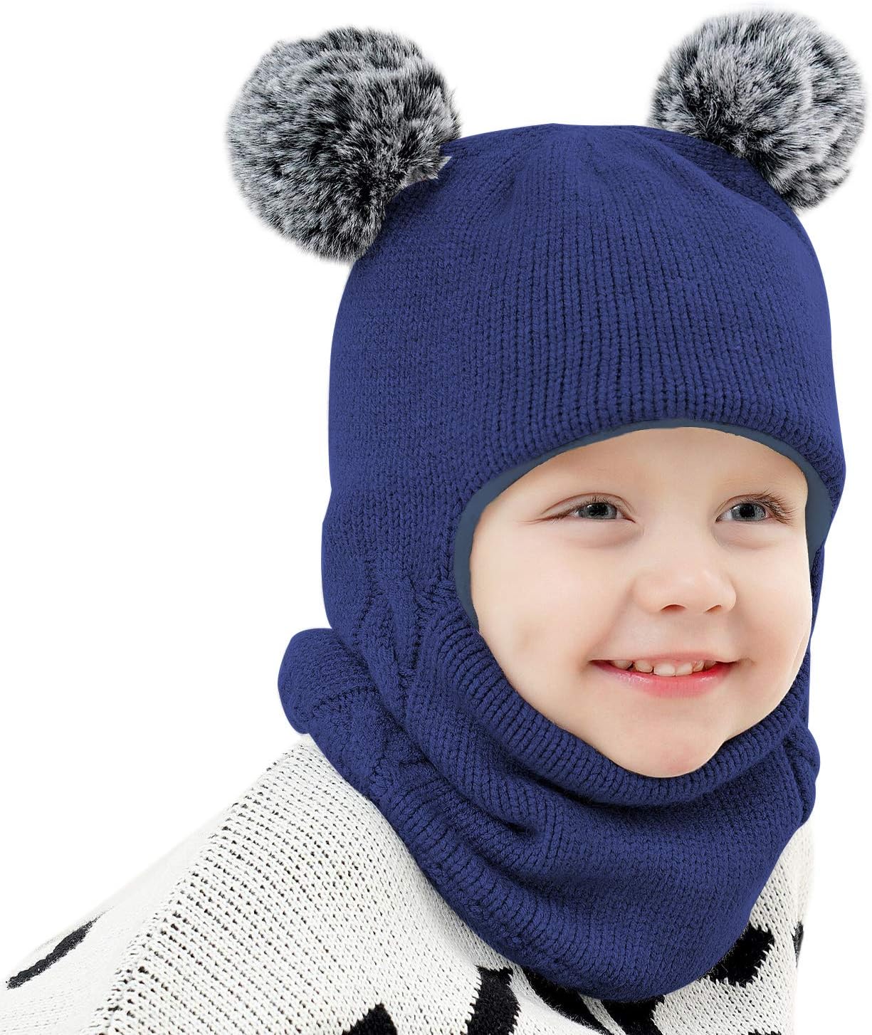 GZMM winter_hat scarf set for babies soft and cozy in design