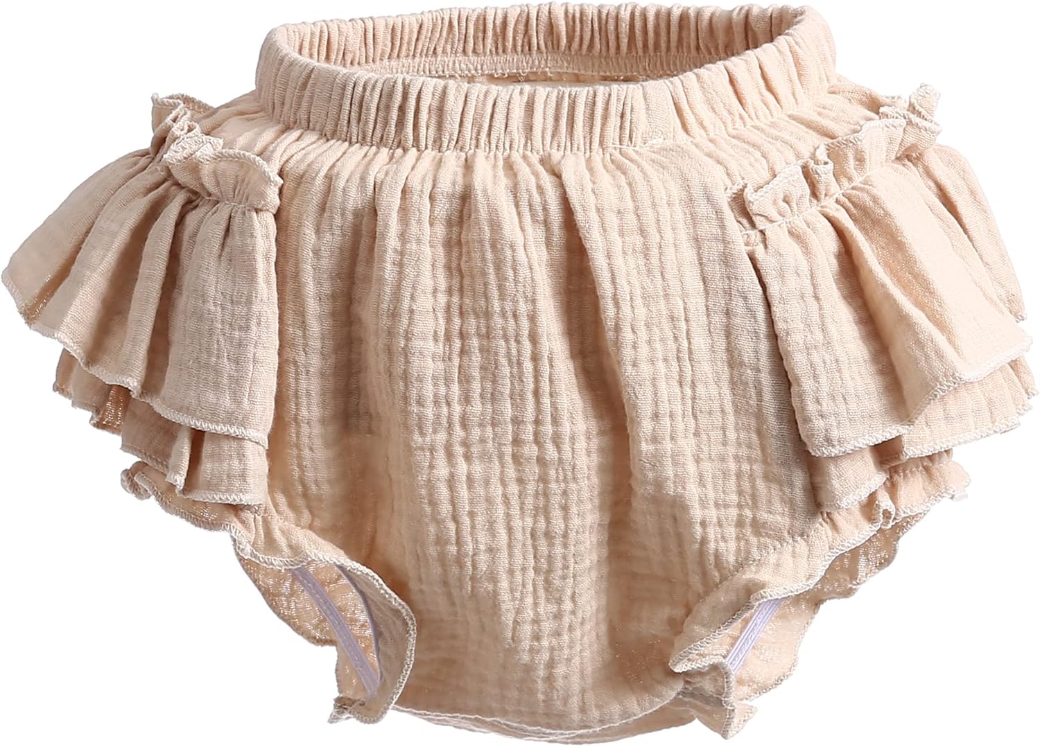 100 Cotton Ruffle Diaper Covers Headband Set for Babies