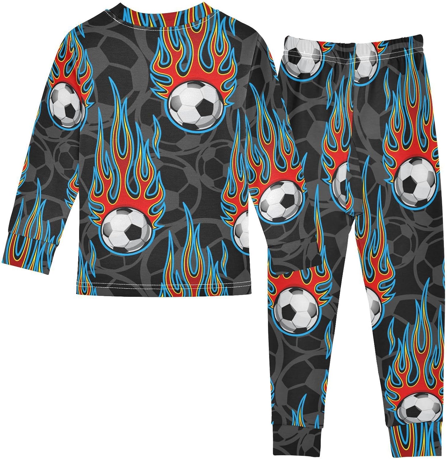 Cute Pajama Set for Kids - Soft Cotton Pjs with Long Sleeves