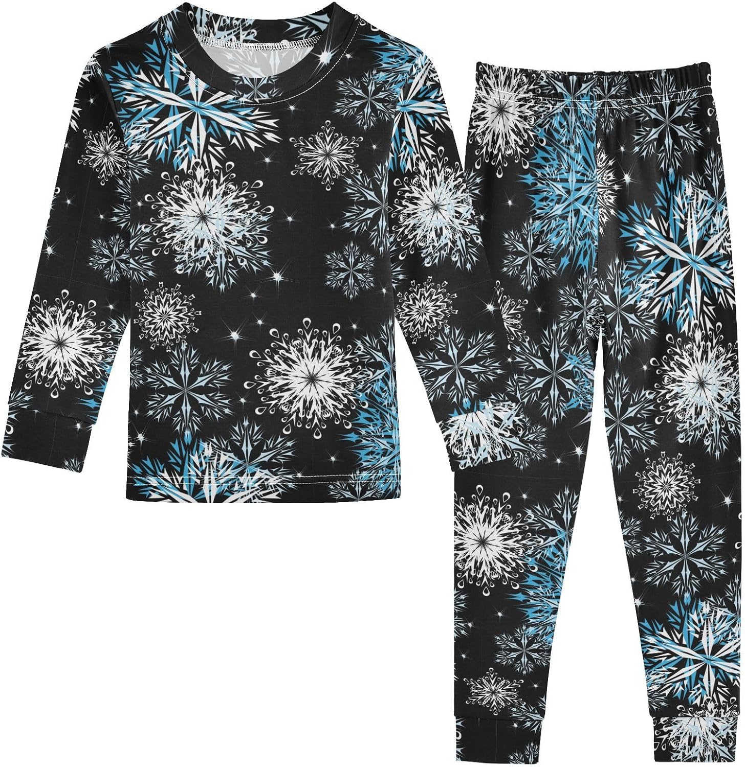 WIFIU Soft Cotton 2 Piece Pajama Set for Kids