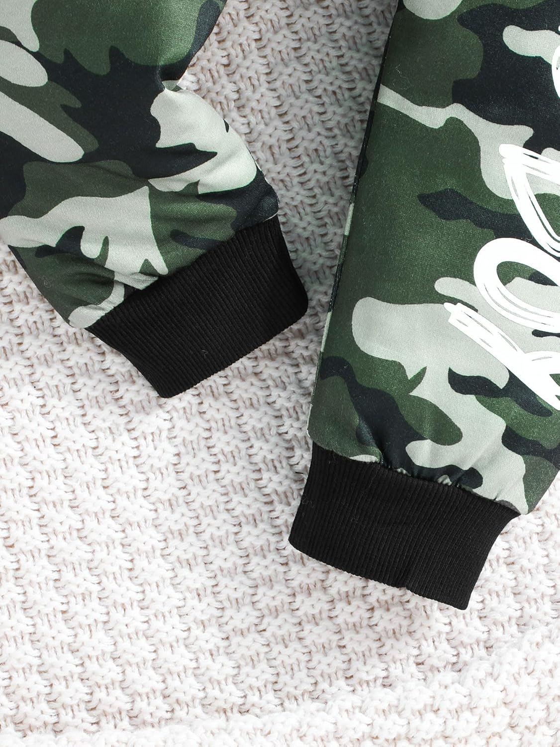 Toddler Baby Boy Fall Winter Tie-dye Hoodie Set