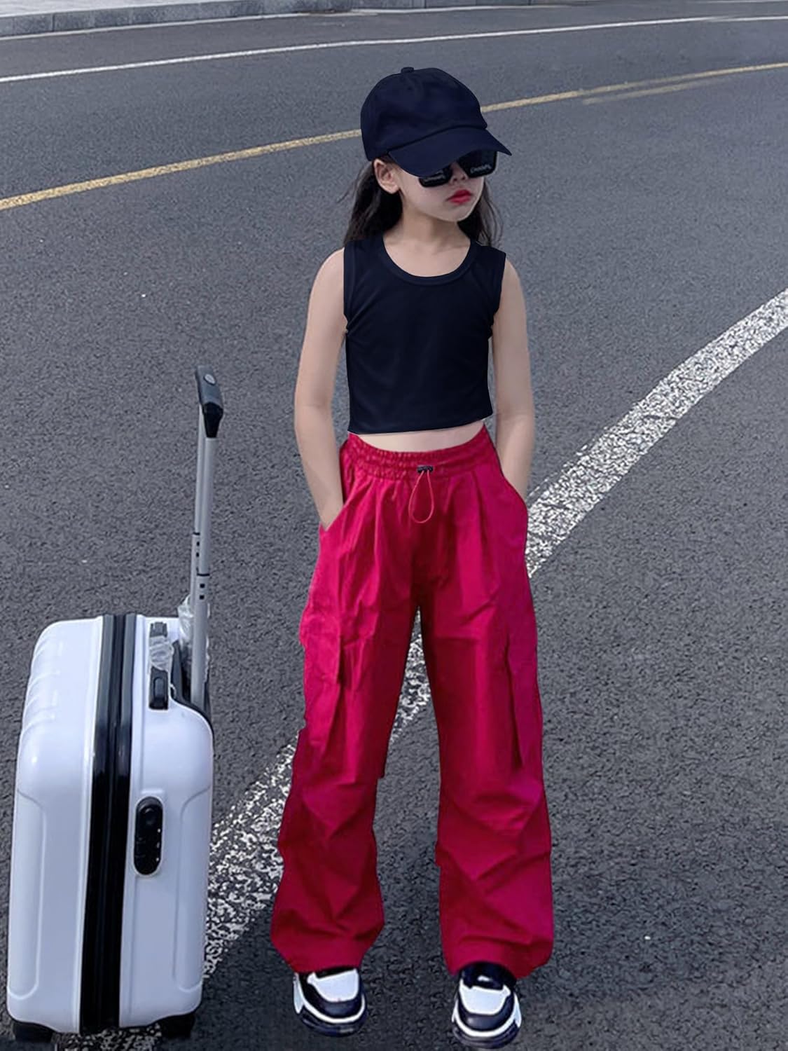 Stylish Cargo Joggers for Girls