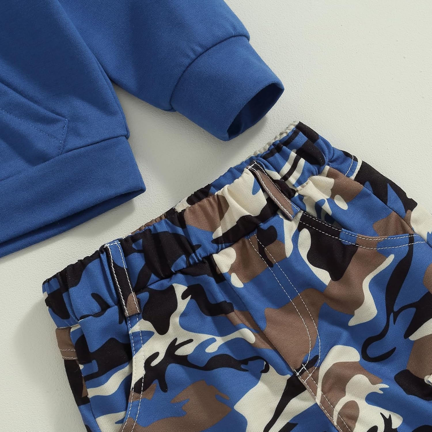 Comfortable Toddler Boys Hoodie Set