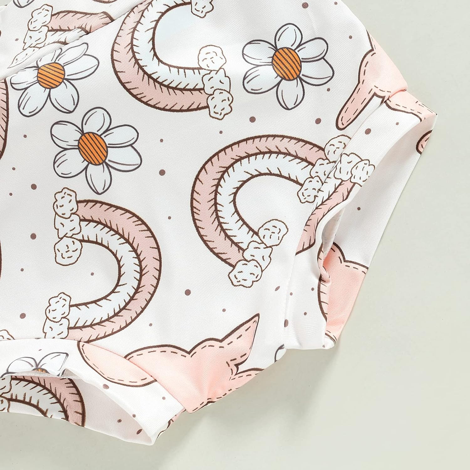 Easter Bunny Kids Outfit Cute Rabbit Print Shorts for Infants