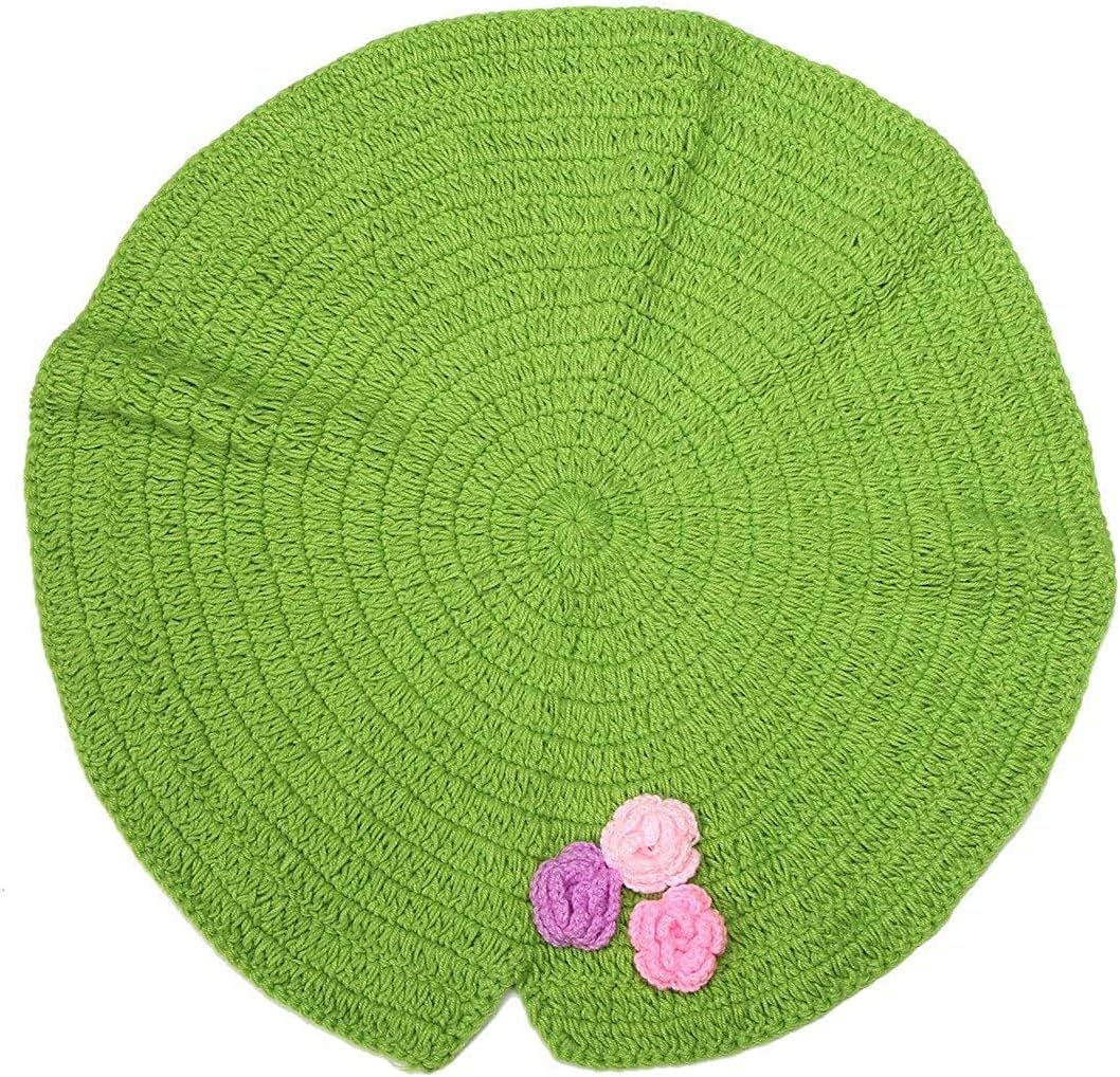 Frosted crochet beanies for baby photography