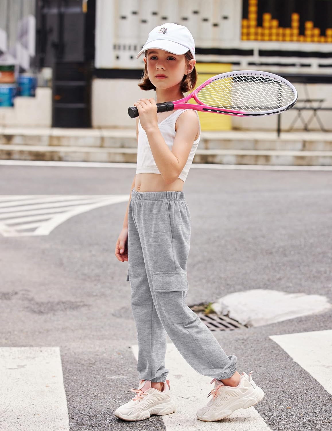 Arshiner Girls Joggers - Soft Breathable Perfect Fit