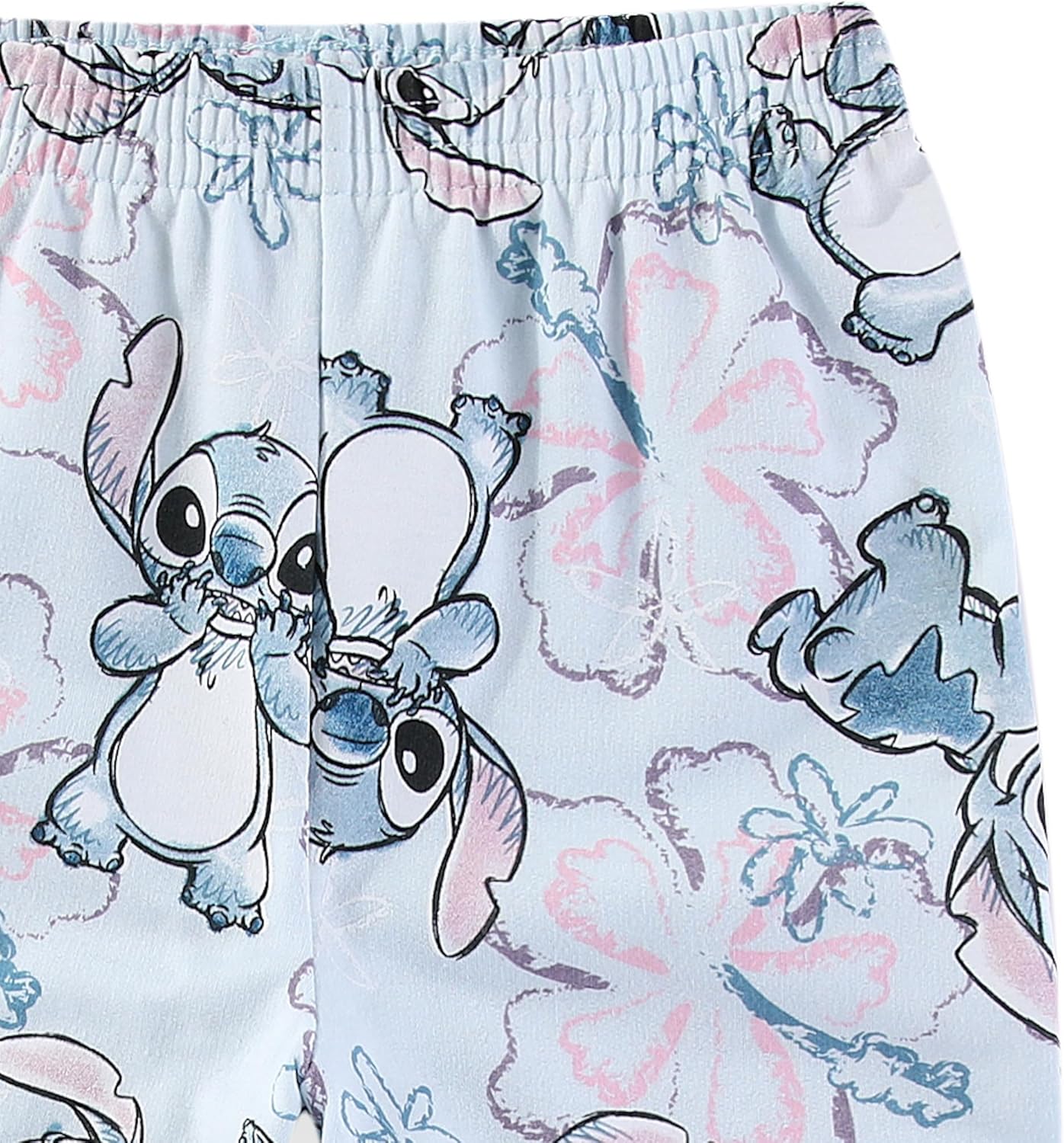 Minnie Mouse Stitch 2-Piece Cozy Fleece Pants for Girls