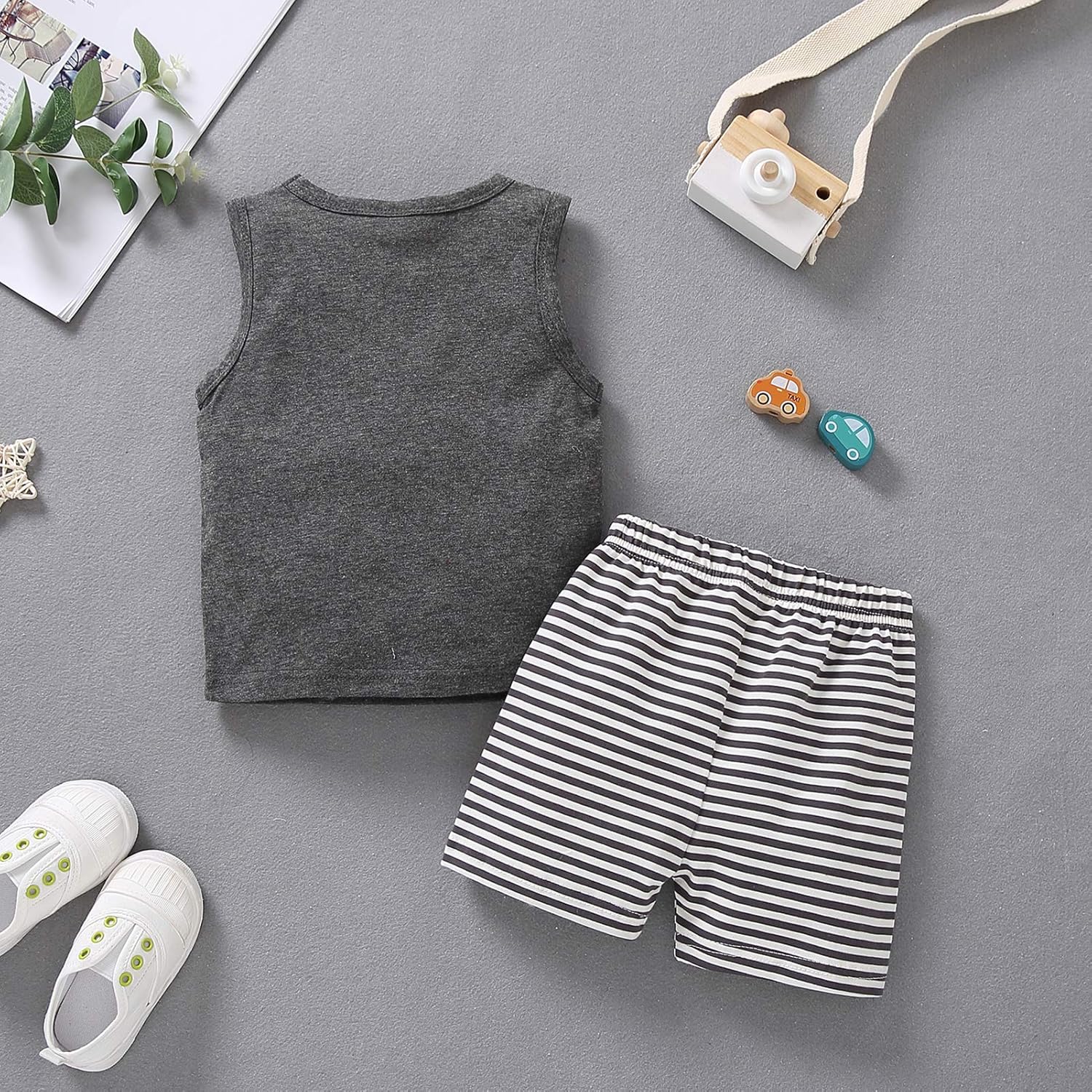 Mamas Boy Tank Pants Baby Summer Set