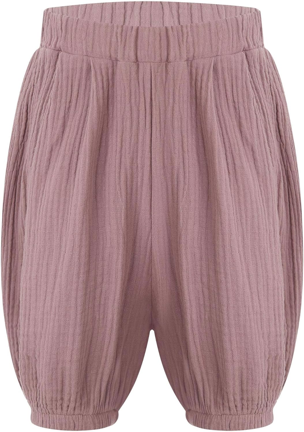 Soft Cotton baby shorts with Elastic Waist for Toddlers and Babies