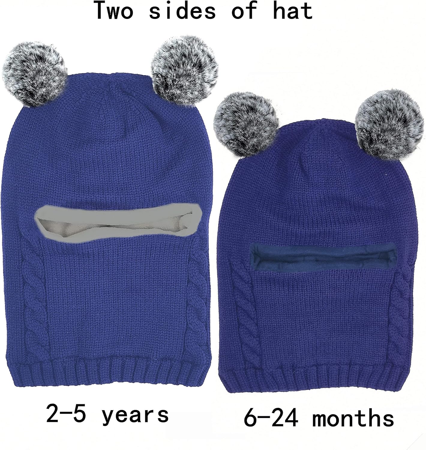 GZMM winter_hat scarf set for babies soft and cozy in design