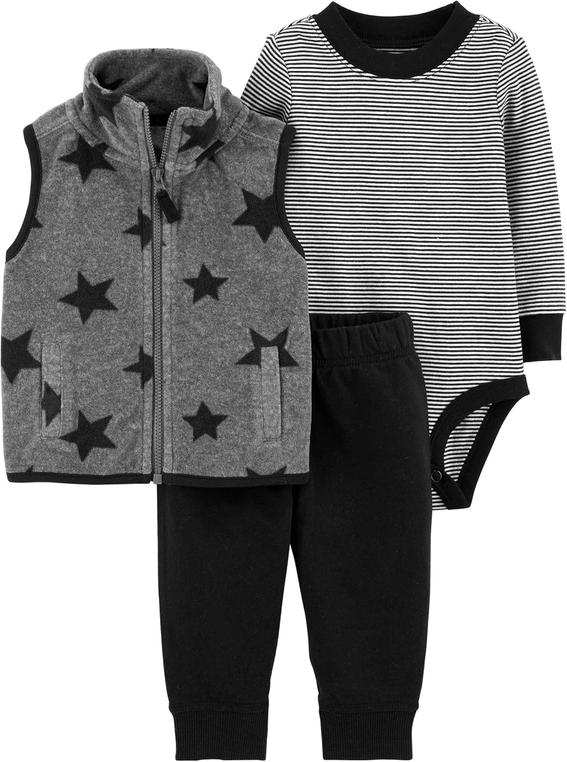 Carters 3-Piece Baby Vest Pants Set Star