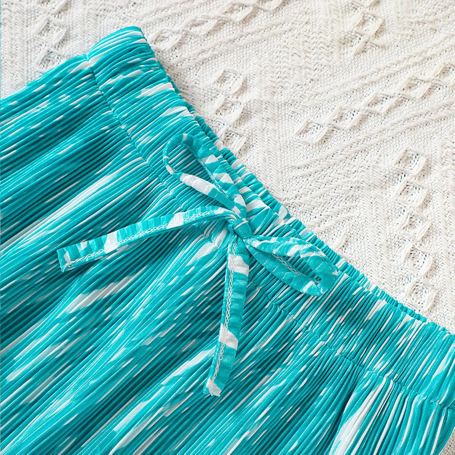 Comfy Styl Flowy Wide Leg Pants for Toddler Girls